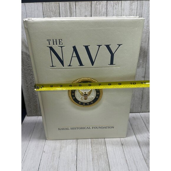 Vtg 2000 The Navy Naval Historical Foundation Padded Hardcover Historical Book - Picture 8 of 9